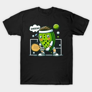 Pickleball (Tennis) SHEESH! Design T-Shirt